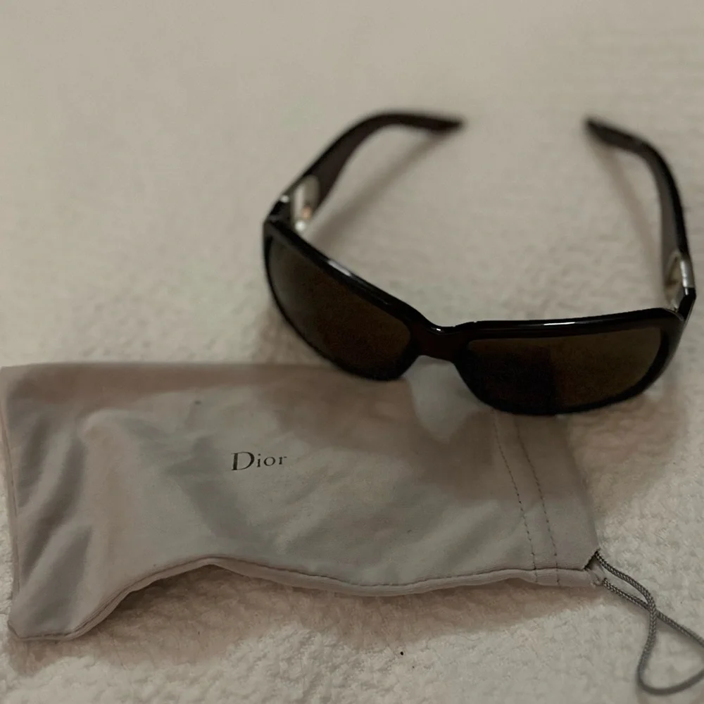 Dior Day 1 Sunglasses Brown/Gold - No Case Included Like New Excellent Conditio
